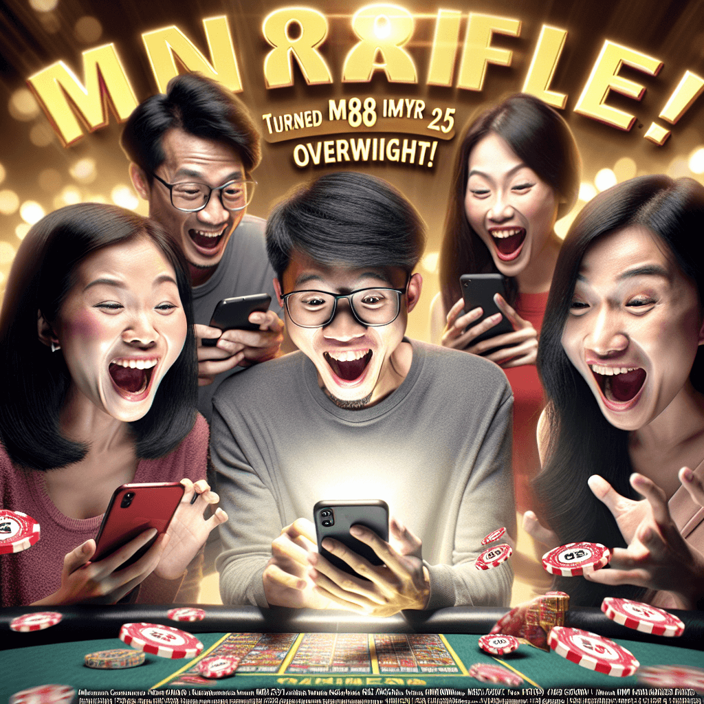 Lucky player celebrating big win at ACE333 Casino