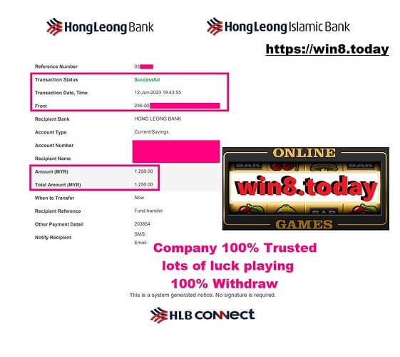 Exciting casino games at 3Win8 Casino where you can win big