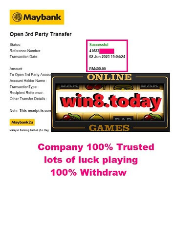Turning RM30 into RM400 on 3win8