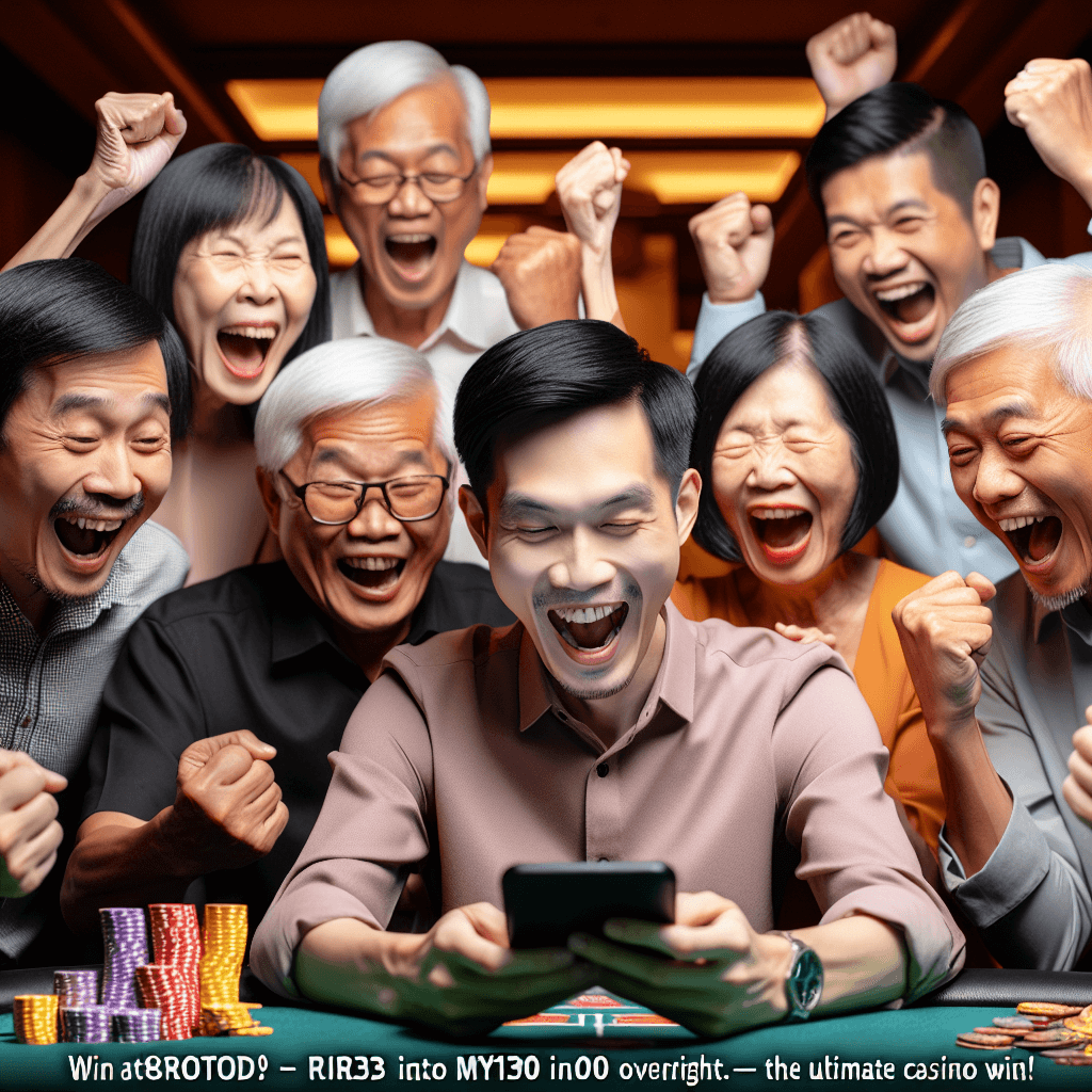 ROLLEX11 celebrating a big win at the casino