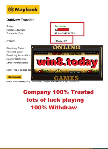 MEGA888 big win story showing MYR250 turned into MYR3,027