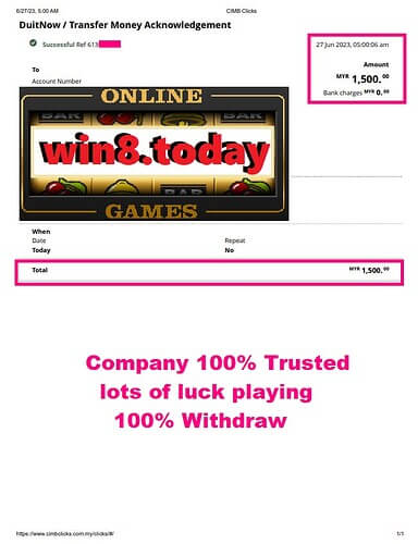 Unbelievable win at 918KISS Casino turning MYR100 into MYR1,500