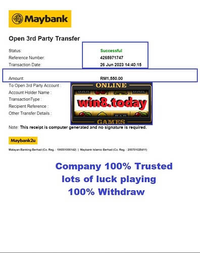 Winning big at ACE333 Slot from MYR150 to MYR1,550