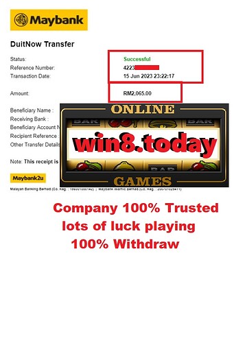 Exciting moment of hitting the jackpot in an online casino game