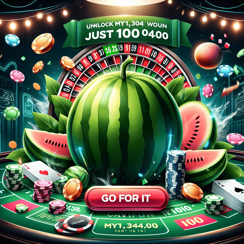 Claim your 100 melons at 918KISS Casino