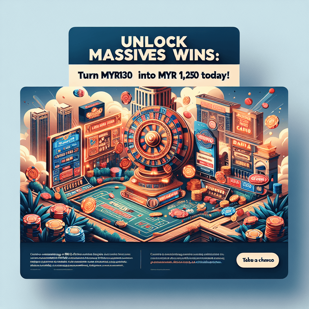 CTA for turning MYR130 into MYR1,250 at 3WIN8 Casino