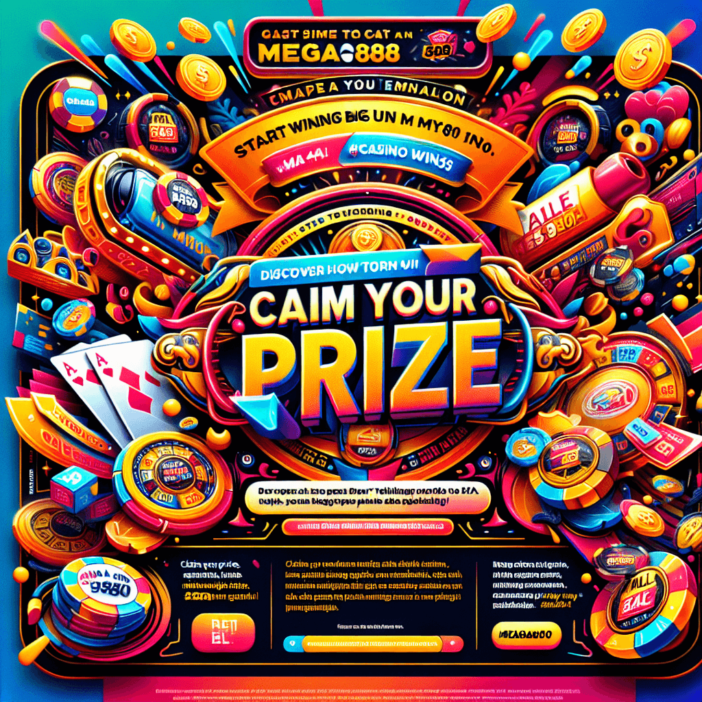 Claim your prize on Mega888