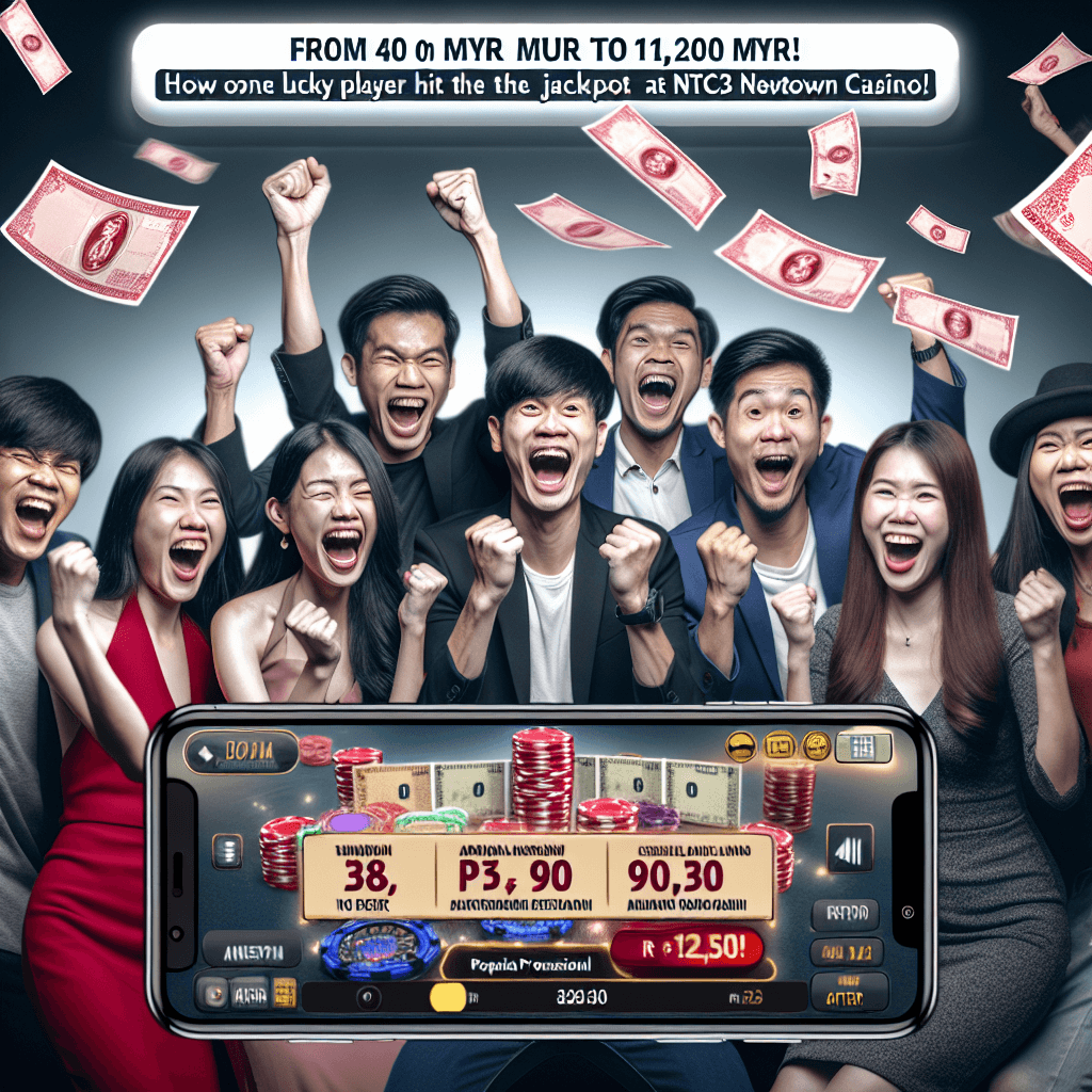 Người chơi may mắn trúng jackpot tại NTC33 Newtown Casino