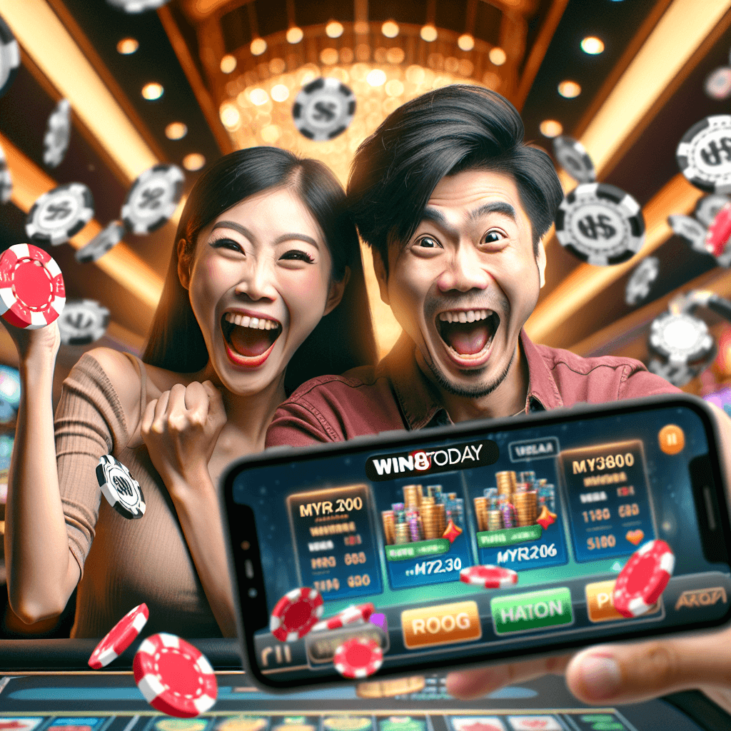 MEGA888で勝利を収めるプレイヤー