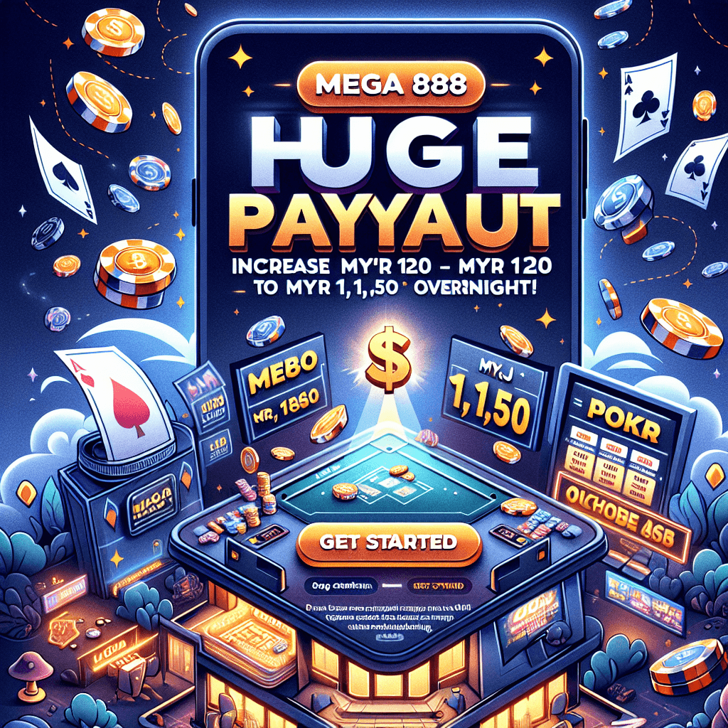Start winning big with Mega 888 today