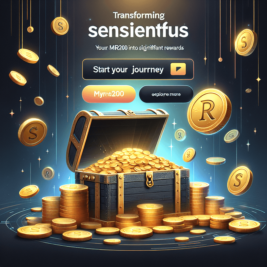 Start your journey to big wins with MYR200
