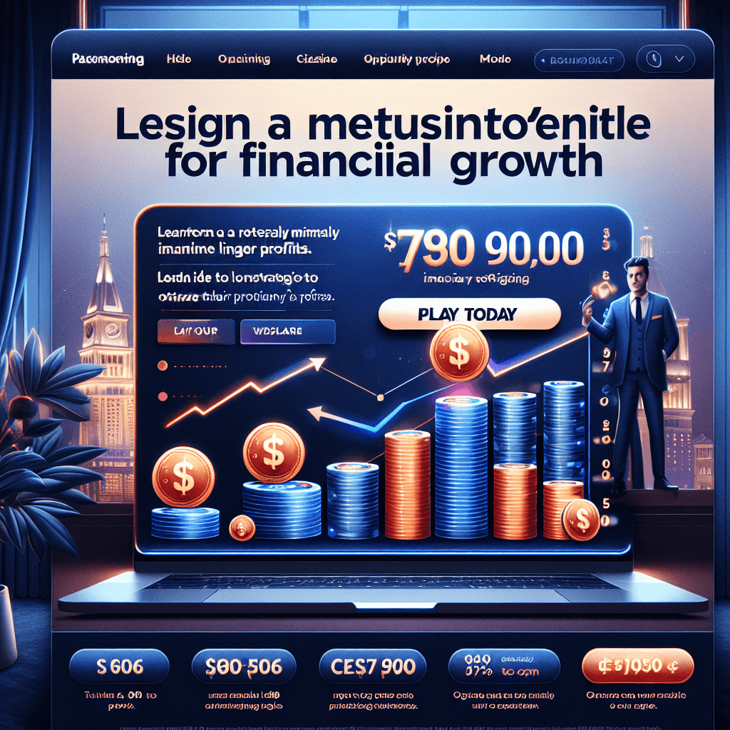 Call to action to transform your small investment into big profits