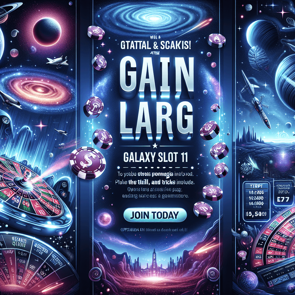 Call to action for Galaxy Slot 11 players to join and start winning