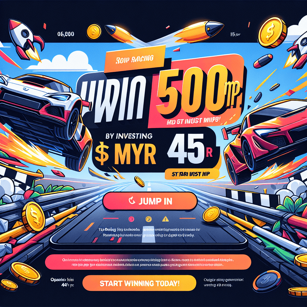 Start your winning streak with MEGA888's Super Racer