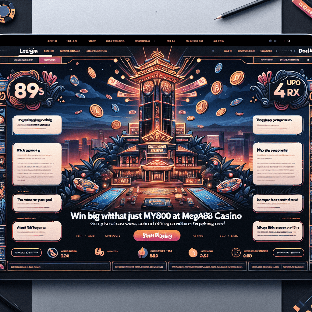 Maximize your returns with MYR100 at Mega888 Casino