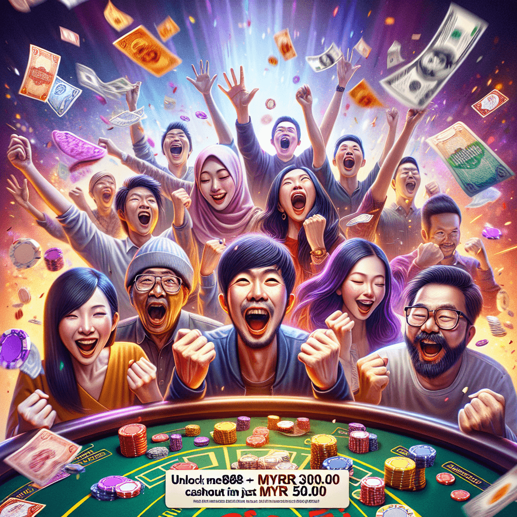 Mega888으로 MYR300.00 캐시아웃을 위한 가이드