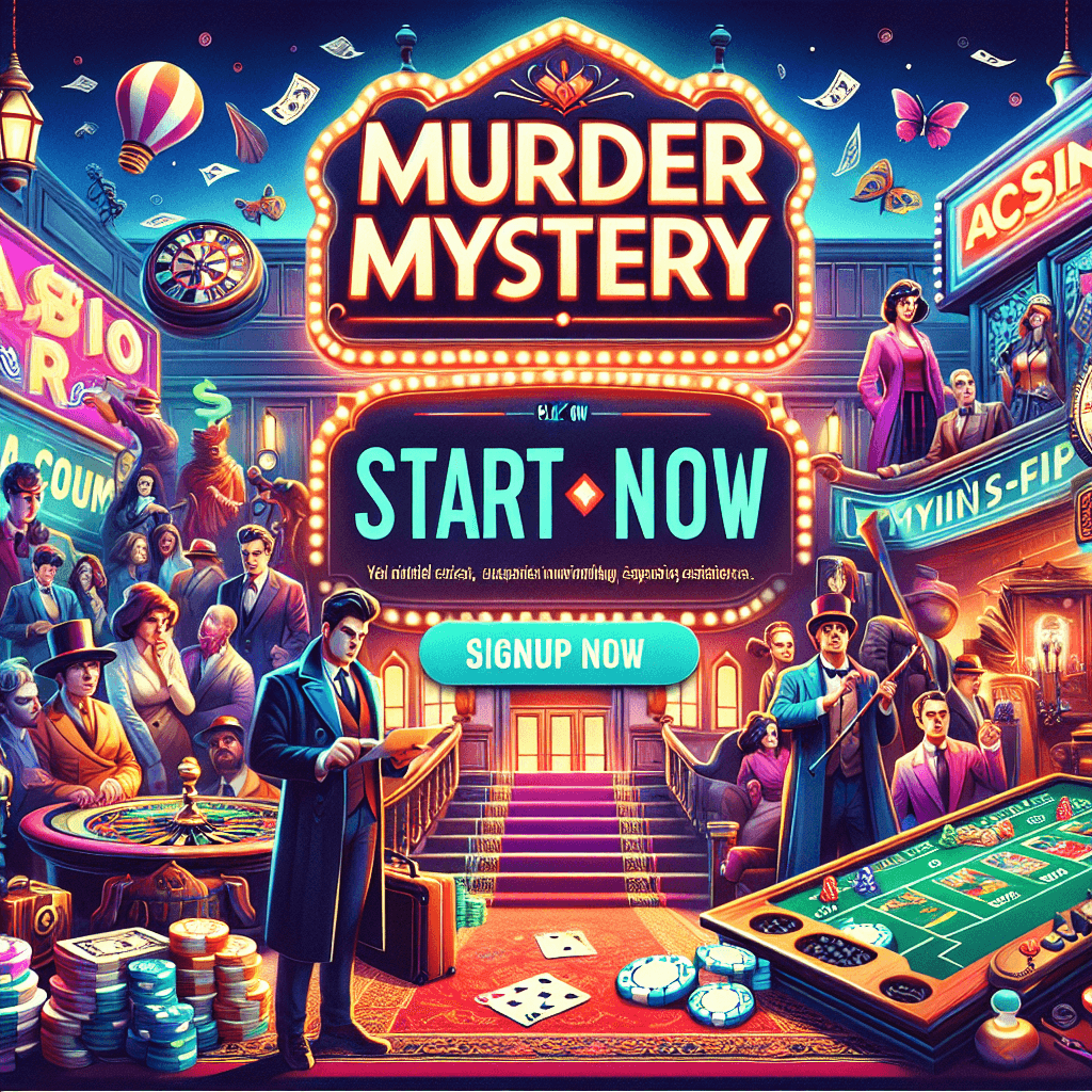 Join the Murder Mystery Adventure Now