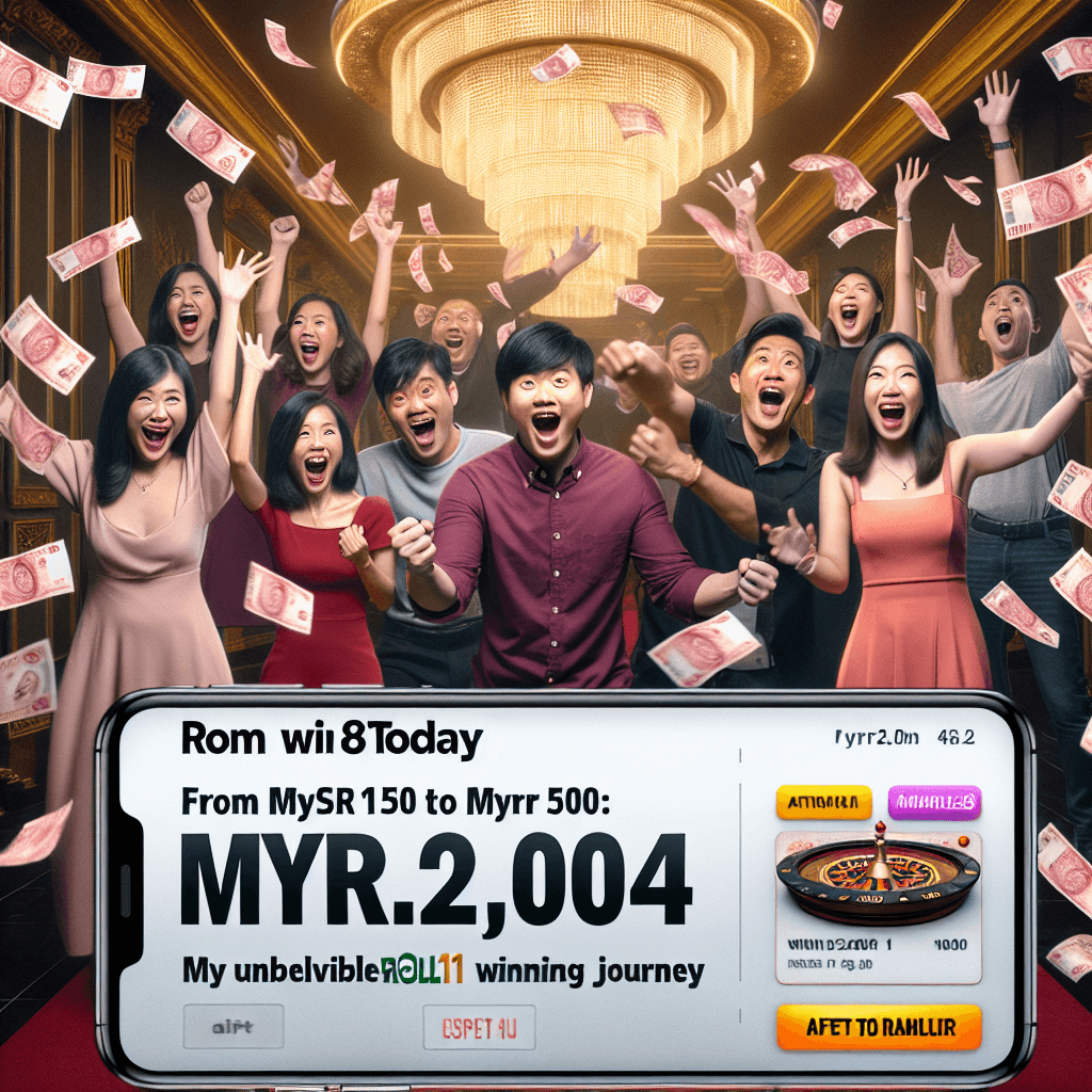 Rollex11 game screen showing a big win